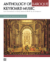 Anthology of Baroque Keyboard Music piano sheet music cover